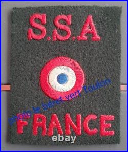 1940 WW2 Insigne tissu SSA SSAF Sections Sanitaires Automobile Féminine ORIGINAL