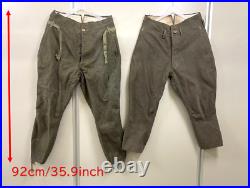 1944 Vintage Impérial Japonais Armée National Uniforme Laine 2-pants WW2 Origine 1944 Vintage Impérial Japonais Armée National Uniforme Laine 2-pants WW2 Origine