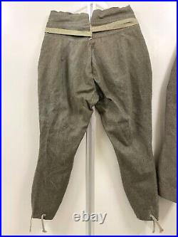 1944 Vintage Impérial Japonais Armée National Uniforme Laine 2-pants WW2 Origine 1944 Vintage Impérial Japonais Armée National Uniforme Laine 2-pants WW2 Origine