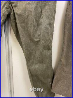 1944 Vintage Impérial Japonais Armée National Uniforme Laine 2-pants WW2 Origine 1944 Vintage Impérial Japonais Armée National Uniforme Laine 2-pants WW2 Origine