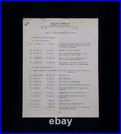 1945 Allemand Seconde Guerre Mondiale Armée Américaine Document Indice De