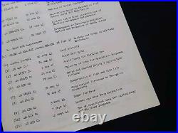 1945 Allemand Seconde Guerre Mondiale Armée Américaine Document Indice De