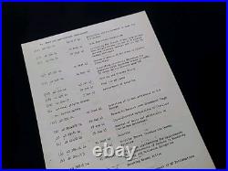 1945 Allemand Seconde Guerre Mondiale Armée Américaine Document Indice De