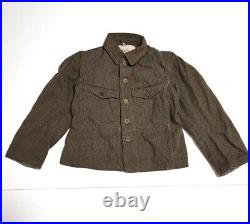 1945 Vintage Impérial Japonais Armée National Uniforme Veste WW2 Original Laine