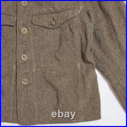 1945 Vintage Impérial Japonais Armée National Uniforme Veste WW2 Original Laine