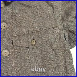 1945 Vintage Impérial Japonais Armée National Uniforme Veste WW2 Original Laine