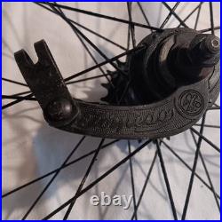 1 Roue Arriere Retro-pedalage Datee 1943 Velo Allemand Militaire Ww2 Wk2 39/45