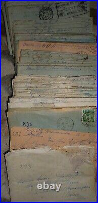 247 lettres soldat Gaillard de 1939 à juin 1940 en enveloppe WW2