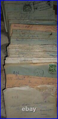 247 lettres soldat Gaillard de 1939 à juin 1940 en enveloppe WW2