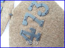 473° Régiment Pionniers Pattes de Col Troupe WWII Forteresse Uniforme 1940 M1935