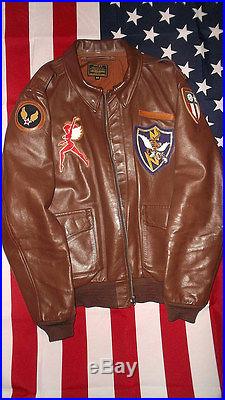 A2 Flight Jacket Flying Tigers Gibson And Barnes