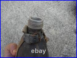 ALLEMAND WW2 Lot de 3 Gourdes Allemande Noix de Coco Incomplete AK Afrikas Korps