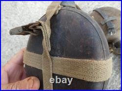 ALLEMAND WW2 Lot de 3 Gourdes Allemande Noix de Coco Incomplete AK Afrikas Korps