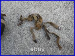 ALLEMAND WW2 Lot de 3 Gourdes Allemande Noix de Coco Incomplete AK Afrikas Korps