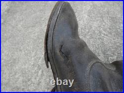 ALLEMAND WW2 Paire de Bottes Tige Haute Cavalerie Régimentée Taille 41