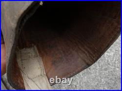 ALLEMAND WW2 Paire de Bottes Tige Haute Cavalerie Régimentée Taille 41