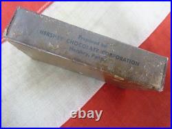 AUTHENTIQUE RATION D DE COMBAT US WW2 HERSHEY PARA AMÉRICAIN COMMANDO casque