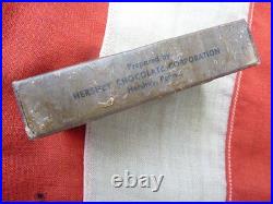 AUTHENTIQUE RATION D DE COMBAT US WW2 HERSHEY PARA AMÉRICAIN COMMANDO casque