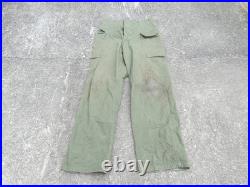AUTHENTIQUE US ARMY WW2 Pantalon HBT Model Boutons Cousu
