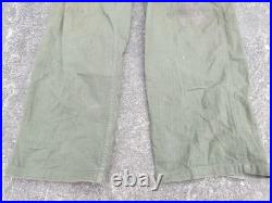 AUTHENTIQUE US ARMY WW2 Pantalon HBT Model Boutons Cousu