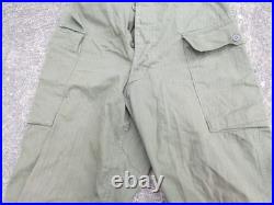 AUTHENTIQUE US ARMY WW2 Pantalon HBT Model Boutons Cousu