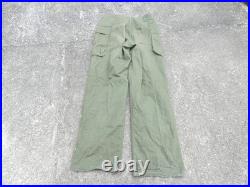 AUTHENTIQUE US ARMY WW2 Pantalon HBT Model Boutons Cousu