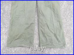 AUTHENTIQUE US ARMY WW2 Pantalon HBT Model Boutons Cousu