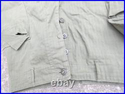 AUTHENTIQUE US ARMY WW2 Pantalon HBT Model Boutons Cousu