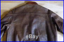 A-1 Oil Pull Horsehide Jacket / WW2 / S 40 / Aero Leather / A-2 / GREAT Patina