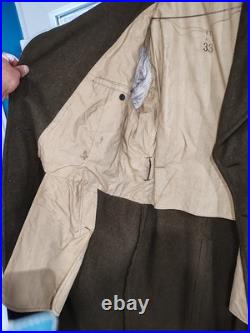 A Saisir Manteau Officier Français Ww2 France Années 40 Militaria Guerre Mondial