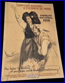 Affiche Première Guerre Mondiale Française