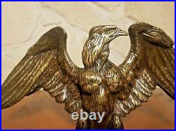 Aigle Impériale en bronze, dit Aigle des Tuileries, Second Empire / WW2