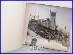 Album Photos Kriegsmarine Toulon 1943 Scaphandrier Officier Dague Sabordage