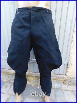 Allemagne 39-45 Pantalon Culotte De Cheval Noire Elit Troops XX Nskk Original