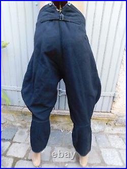 Allemagne 39-45 Pantalon Culotte De Cheval Noire Elit Troops XX Nskk Original