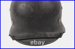 Allemand WW2 / Casque M35 Heer complet (authentique)