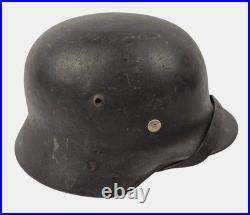 Allemand WW2 / Casque M35 Heer complet (authentique)