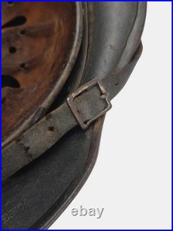 Allemand WW2 / Casque M35 Heer complet (authentique)