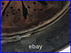 Allemand WW2 / Casque M35 Heer complet (authentique)