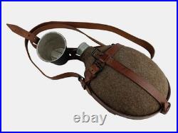 Allemand WW2 / Gourde Infirmier marqué HRE 39 (authentique)