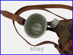 Allemand WW2 / Gourde Infirmier marqué HRE 39 (authentique)