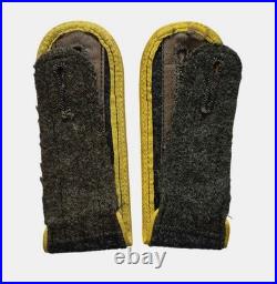 Allemand WW2 / Paire d'épaulettes troupe Heer M44, Nachrichten (authentique)