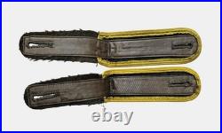 Allemand WW2 / Paire d'épaulettes troupe Heer M44, Nachrichten (authentique)