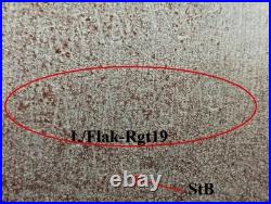 Allemand WW2 / Porte carte de la Luftwaffe régimenté (authentique)