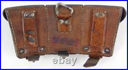 Allemand WW2 / Rare cartouchière 98K drp daté 1935 (authentique)