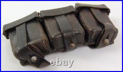 Allemand WW2 / Rare cartouchière 98K drp daté 1935 (authentique)