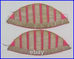 Allemand WW2 / paire de nids d'hirondelles'Schwalbenne panzer (authentique)