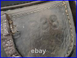 Allemand ww2 / Étui de P38 marqué ewx 1942 (authentique)