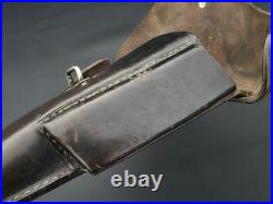 Allemand ww2 / Étui de P38 marqué ewx 1942 (authentique)