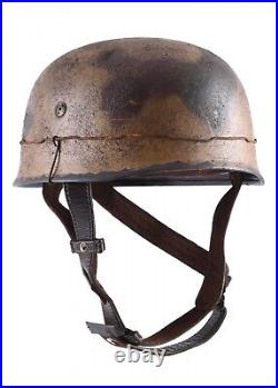 Allemande Parachutistes Casque D'Acier M38 Normandie-Camo Armée WWII WK2